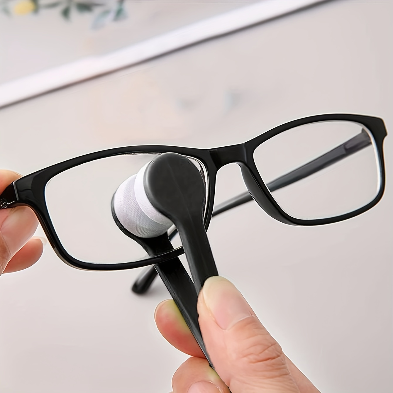 Eyeglasses Cleaning Brush Portable Multifunctional Glasses Glasses Microfiber Glasses Wipe Cleaner Tool Additions