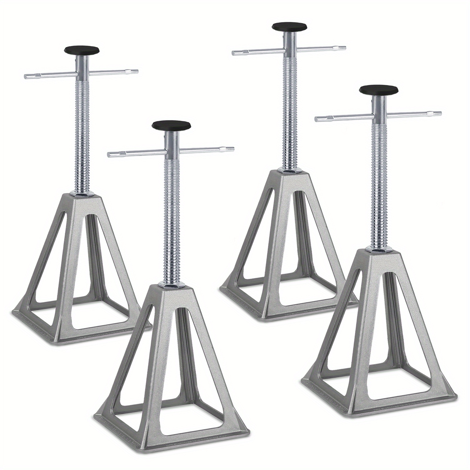 E-shop Stützständer 2 Stück/4 Stück Wagenheber Ständer Höhenverstellbar -Stützständer Maximale Tragkraft 1 für Stabilisierungszubehör von Wohnwagen