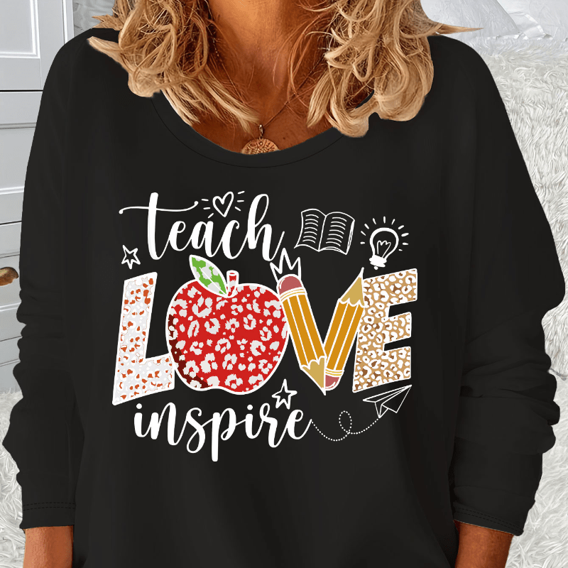 

Teacher's Day Incentive Autumn And Winter Round Neck Long Sleeve Home Clothes