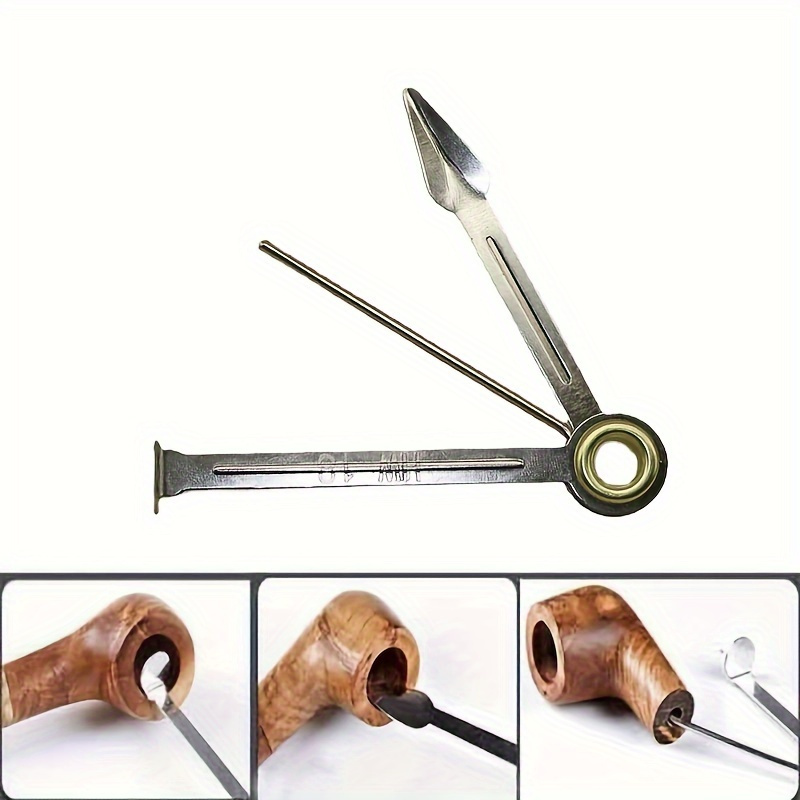 3-in-1 Pipe Cleaner Tool with Ergonomic Handle
