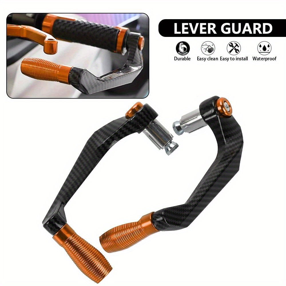 Motorcycle Handlebar Grips Guard Brake Clutch Levers Guard Protect