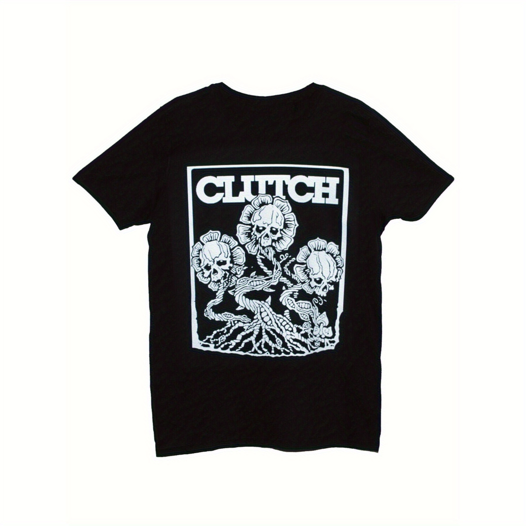 

Clutch Stoner Alternative Rock Metal T-shirt Neutral Black Top New