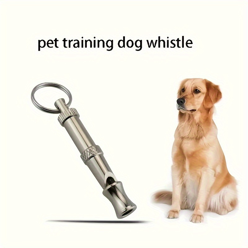 

2-pack Professional Ultrasonic Dog Training Whistle, Stainless Steel, Bark Control & Obedience Tool, No Battery Needed, For All Breeds