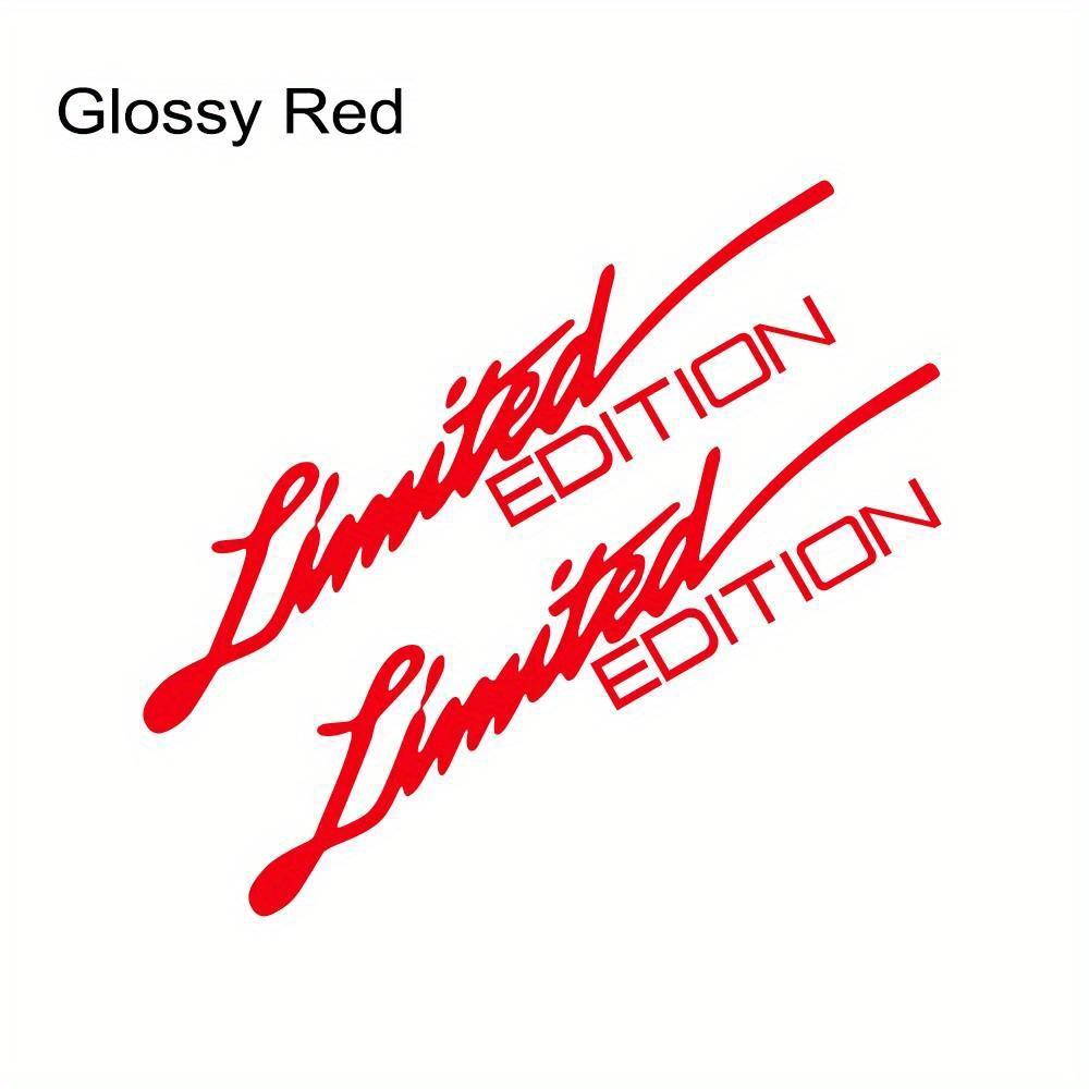 Funny Edition Motocycle Sticker Decals Vinyl Decoration For Cars Suv Pickup Trucks Vehicles