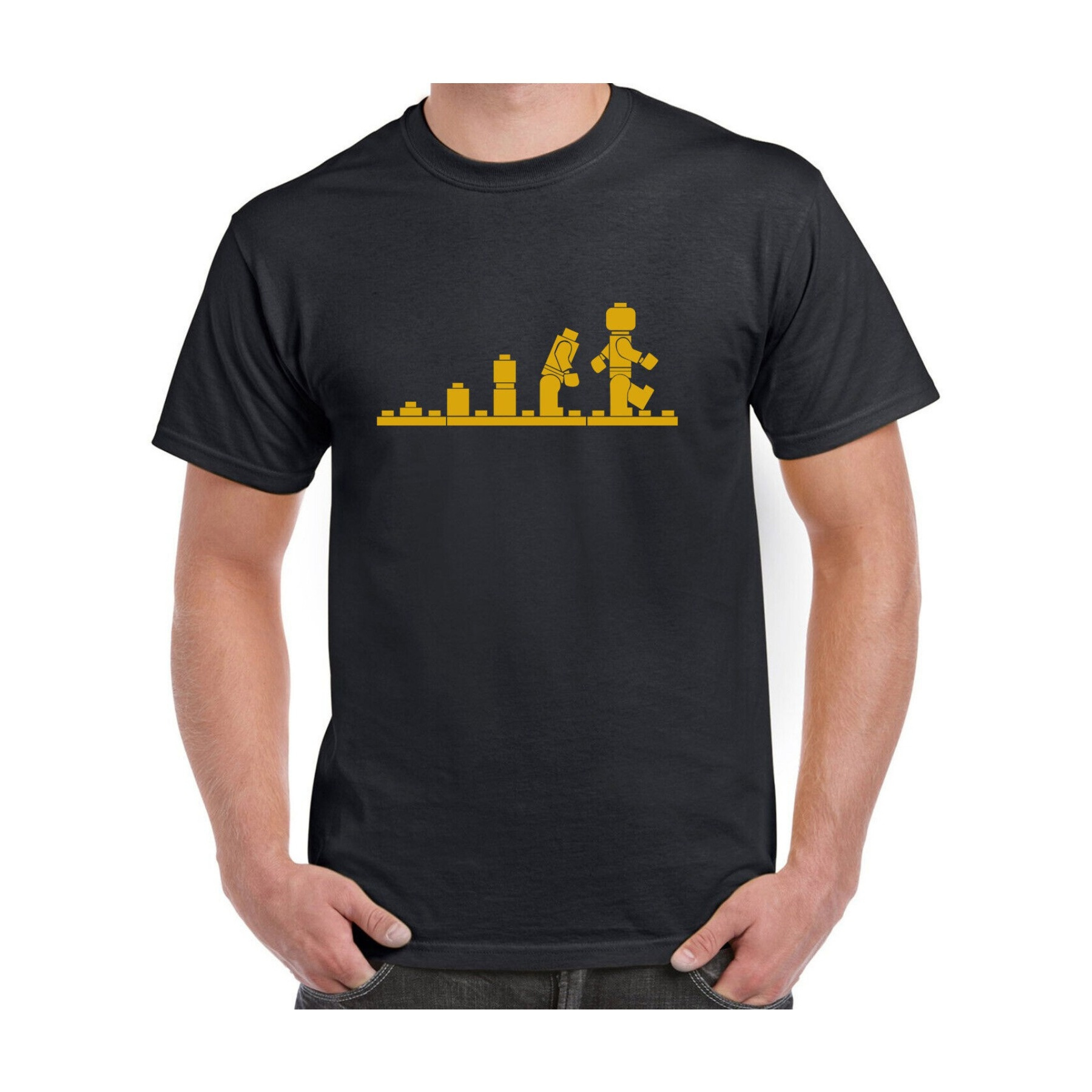 

Brick Evolution Retro Cool Inspired T-shirt