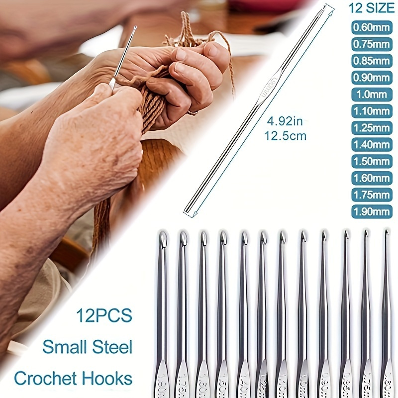 95pcs set yarn crochet kits crochet hooks ergonomic   for beginners and experienced crochet hook lovers details 0