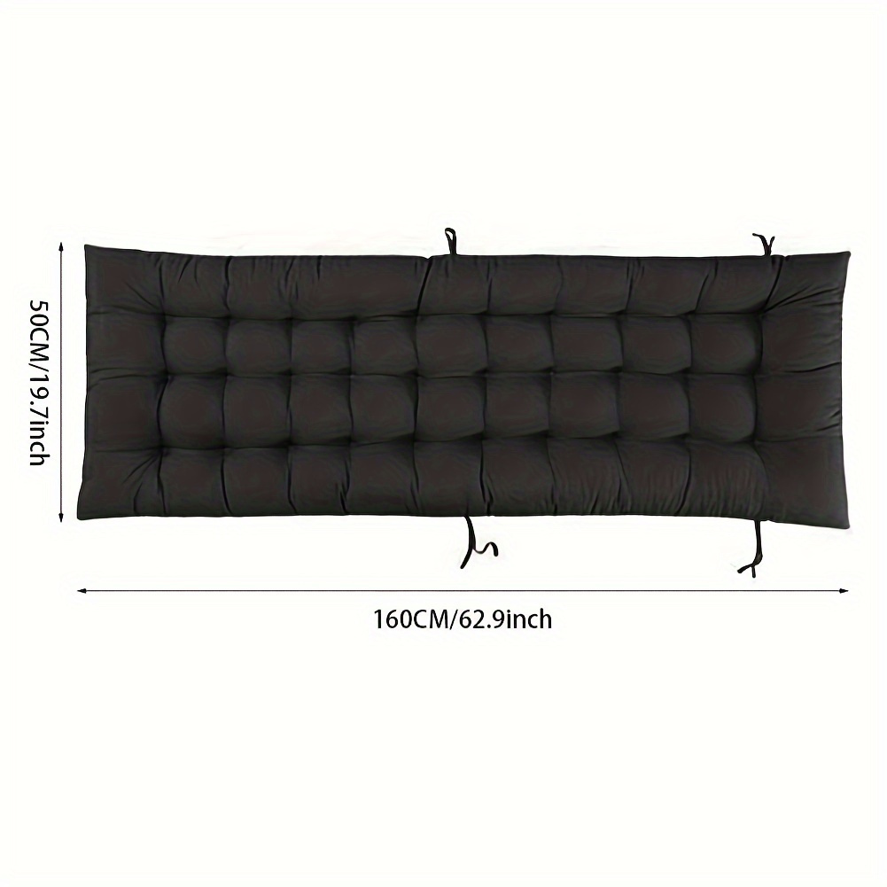 TEMU 160*50*8cm Outdoor Patio Lounge Chair Cushion Rocking Chair Rattan Chair Cushion Outdoor Patio Lounge Chair Cushion, Patio Cushions, Garden