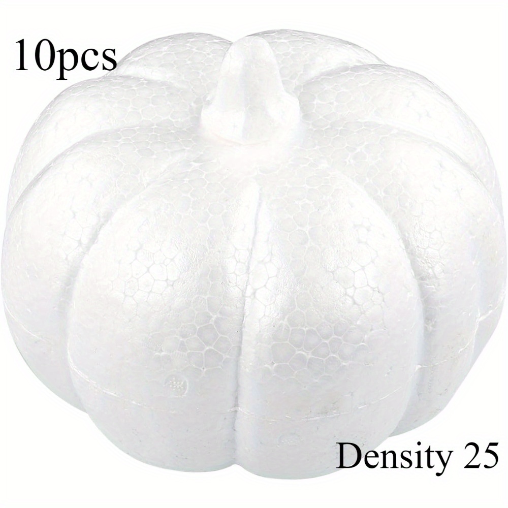 

10pcs Foam Pumpkins For Crafts - For , Painting & Decorating - For , & Fall