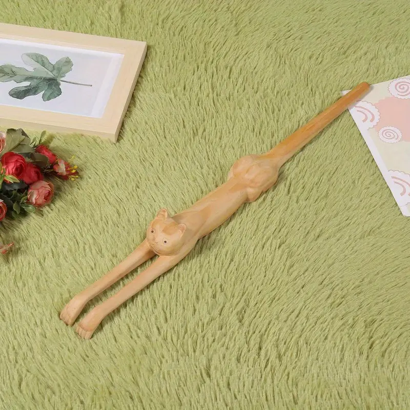 cat back scratcher anti massager with 3d cat shape for home office Product details 2