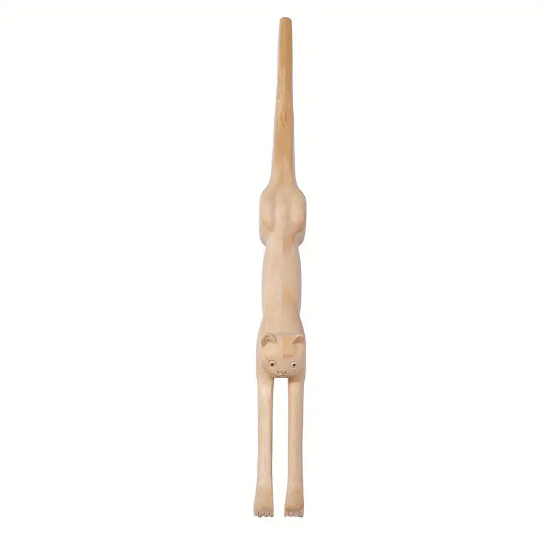 cat back scratcher anti massager with 3d cat shape for home office Product details 0