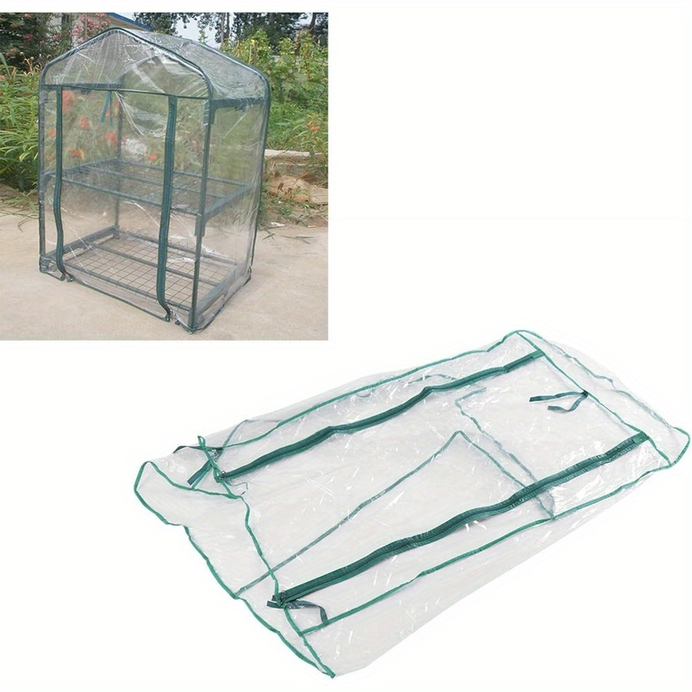 

Greenhouse Cover, Mini Portable Garden Green House Warm Greenhouse Flower Plants Gardening Outdoor