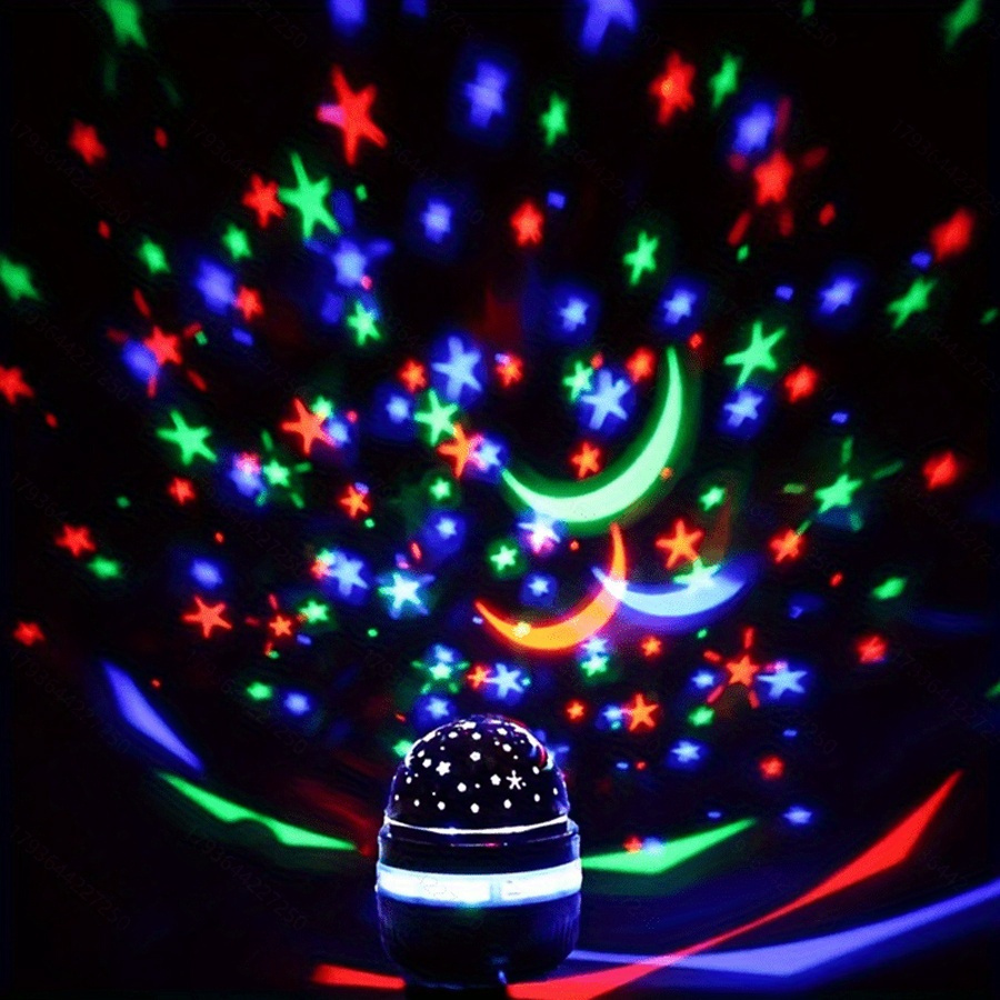 1pc Star Projector with Auto-Rotate & Motion Sensor, USB-Powered Galaxy Night Light Projector with Starry Night Sky Ceiling Light, Compatible with LED//Battery-Free, for Bedroom, Gaming Room, Home Theater, Party Decor - Ideal Christmas, Wedding, Birthday Gift - Compact Star Projector for Adults &, Auto-Rotate Function, USB-Powered, Portable & Easy Setup, Wall Projector for Room, Mini Projector for Phone, Christmas Decor