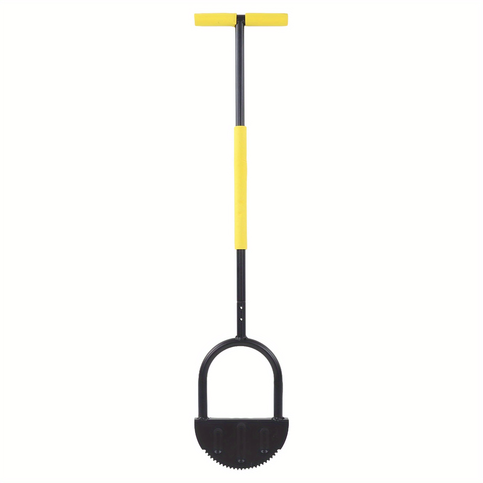 

Half Moon Lawn Edger High Hardness Simple Cleansing Carbon Steel Manual Trimming Shovel For Garden Zoo