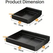 Pull Cabinet Organizer Extendable Slide Drawer Storage - Temu United