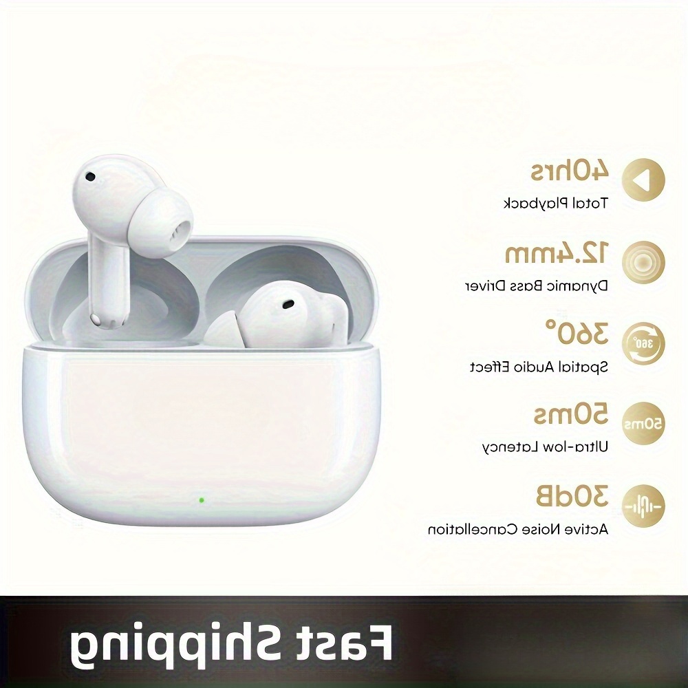 

Buds 30db Cancelling 360° Earphone Wireless Earphone Wireless 5.3, 40 Battery Suitable For