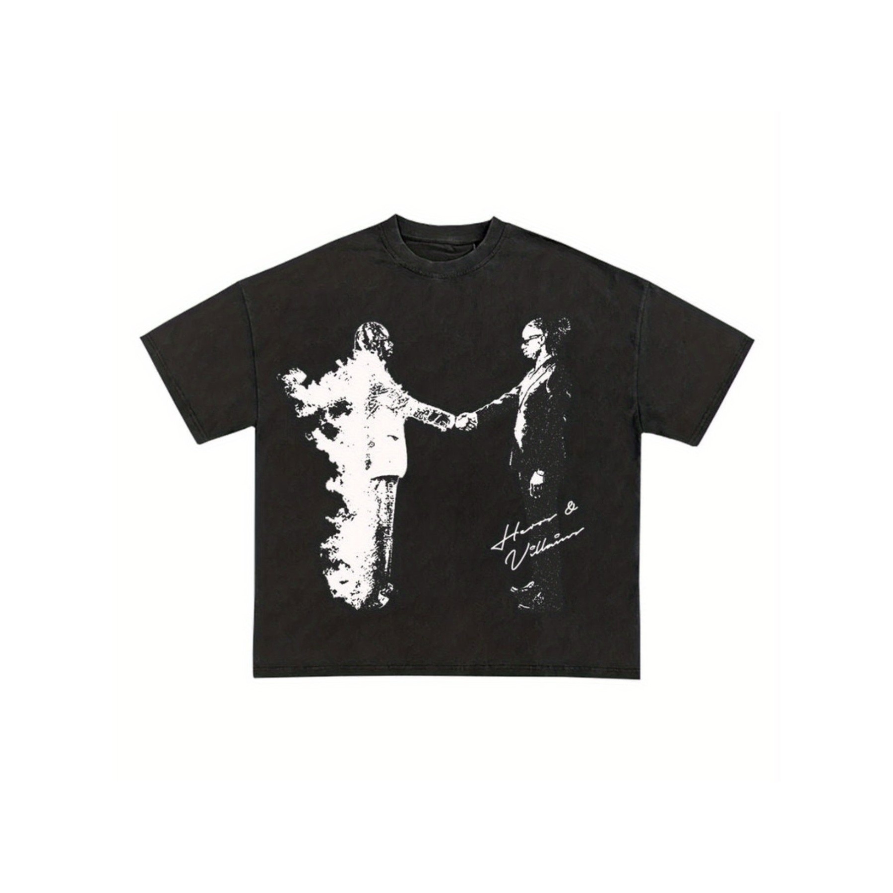 

Men's Album Cover Printed Short Sleeve T-shirt