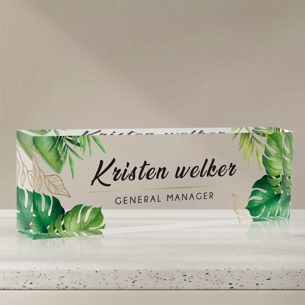 

Desk - Decor Personalized , For Bosses, Managers, & - , For Employee Appreciation