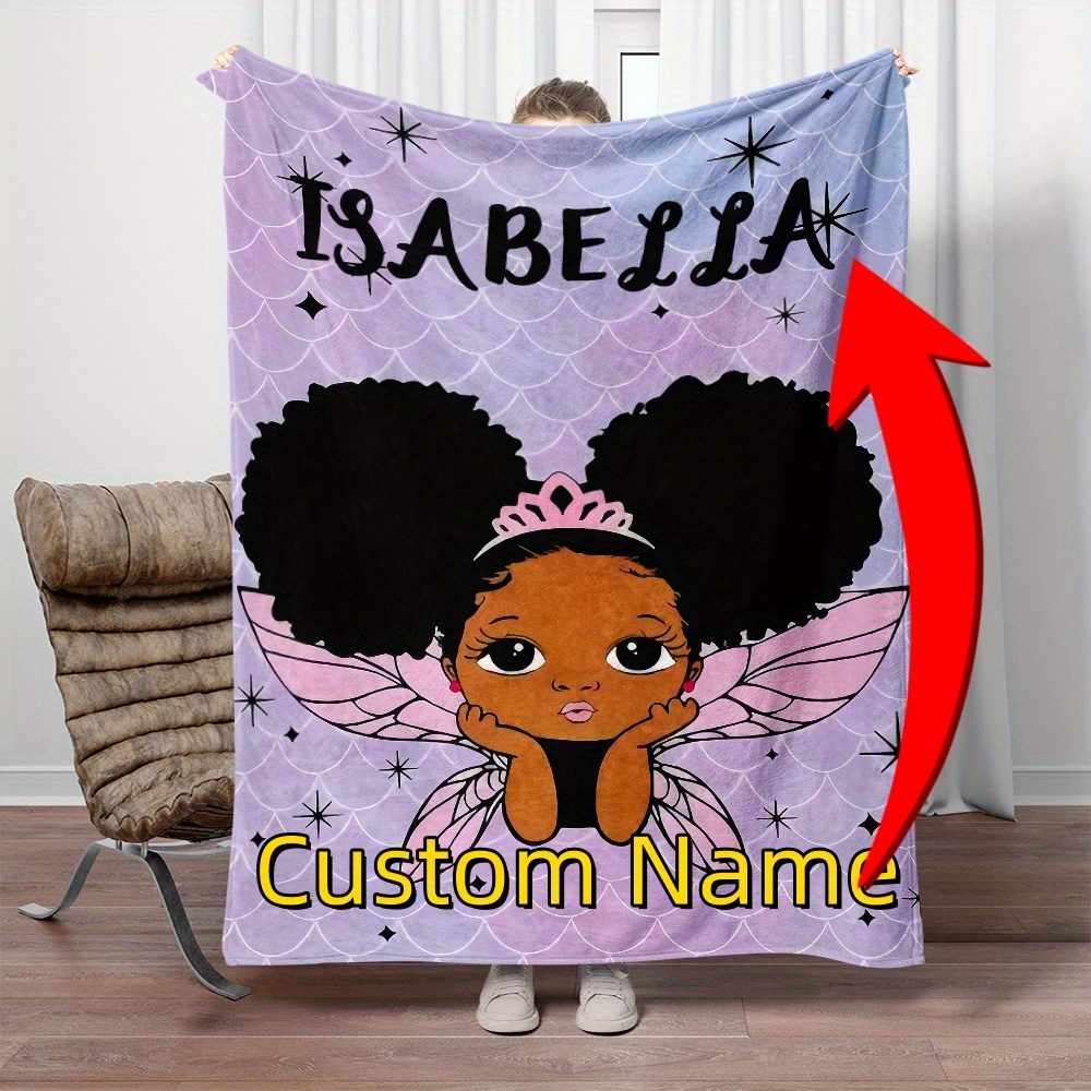 

Customizable Blanket - , & For , Bed, & Camping - Personalized