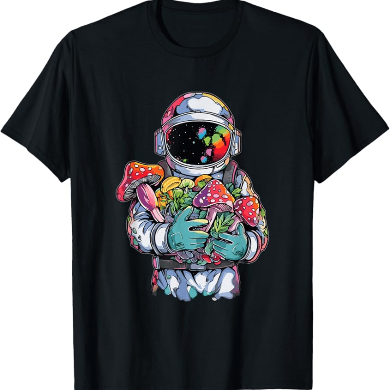 

Astronaut Art Edm Mushroom Psychedelic Rave T-shirt