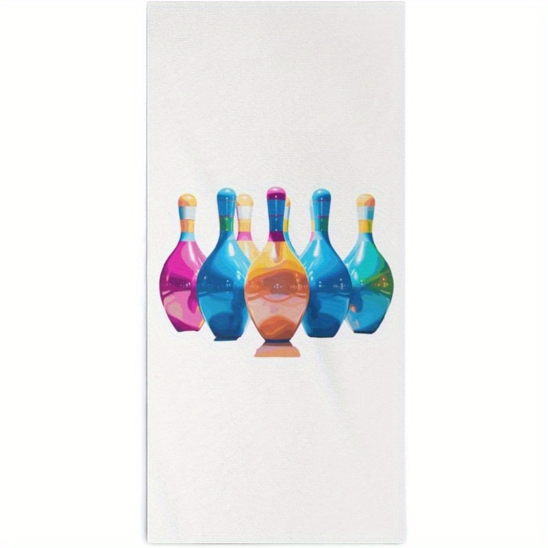 

Bowling Towel - , Lightweight Face & Bath Towel For Gym, Hotel, And Home Use, Machine Washable, 18x26 Inches