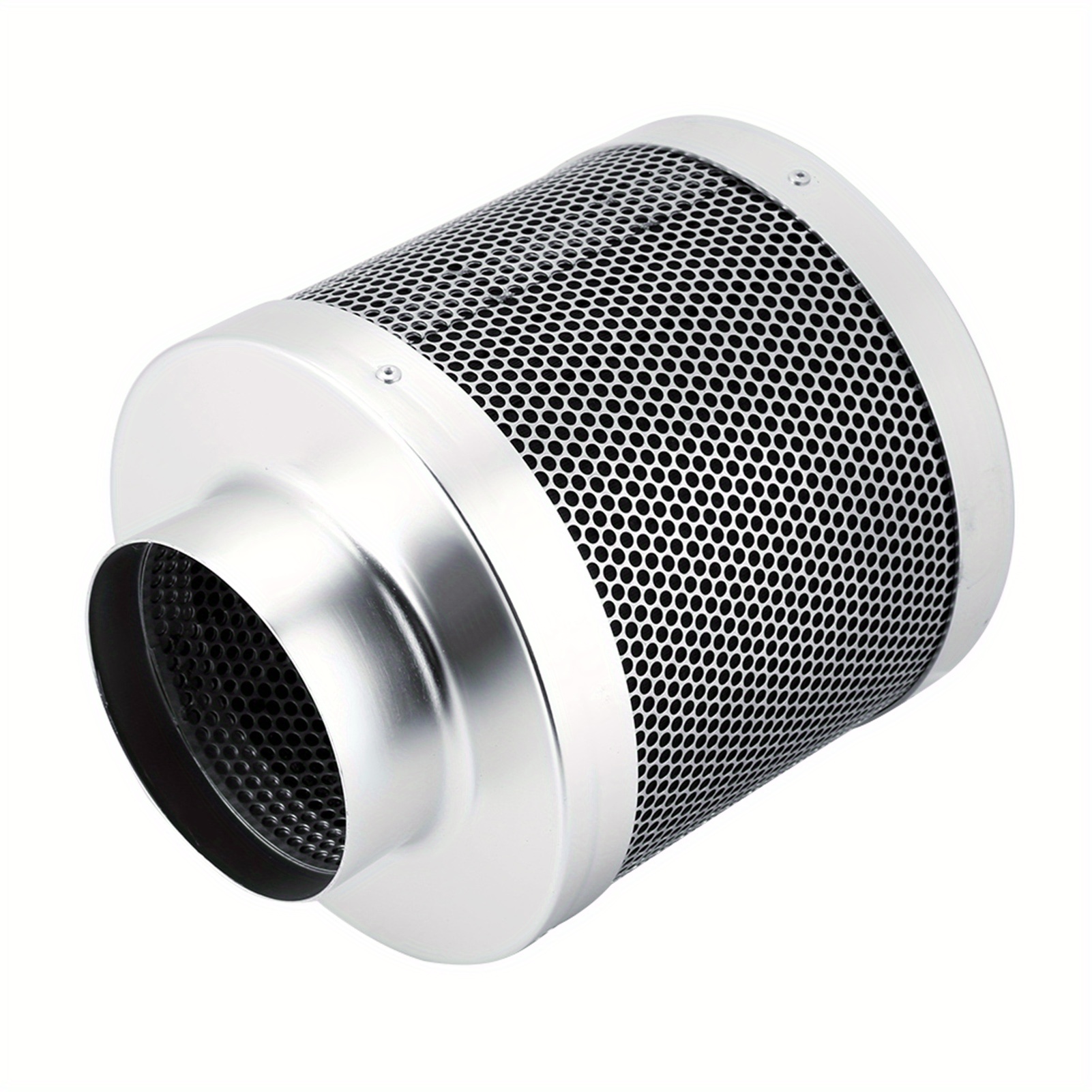 

1pc Stainless Steel Carbon Filters, 4 Inch Hydroponics Keep Away Smell House Workshop