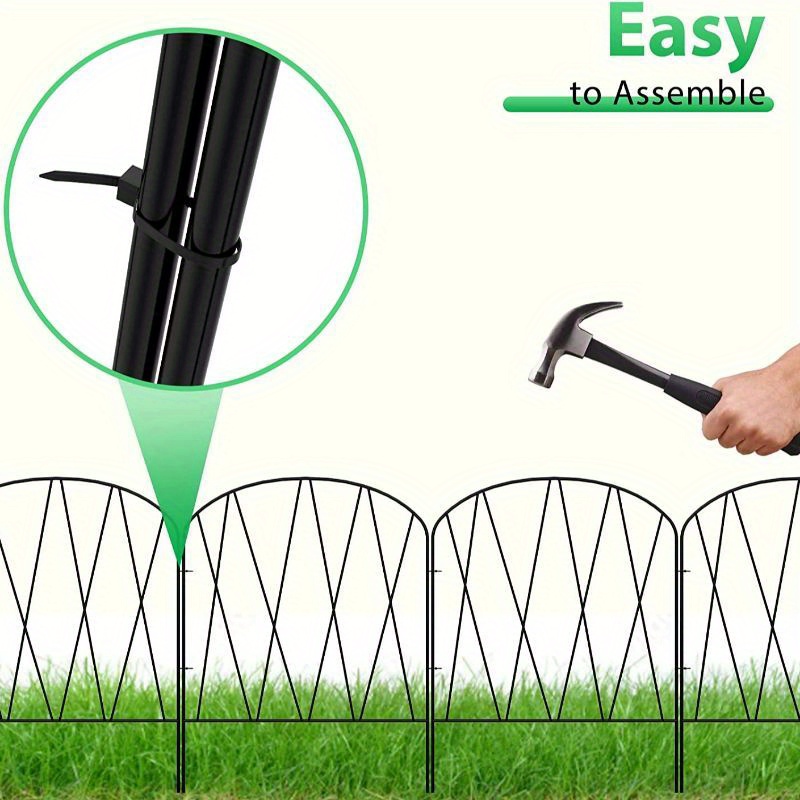 garden fence anti rust dog rabbit poultry barrier - Temu