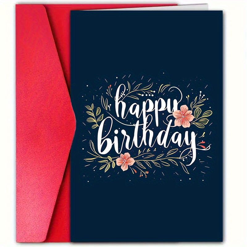 Funny Birthday Card Envelope Perfect Anyone Cake Temu