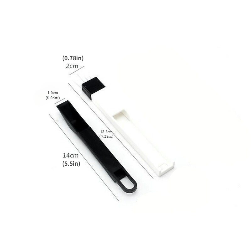 1 in 1 multipurpose cleaning brush for keyboard desk hard plastic expandable handle no electricity needed ideal for home office bedroom kitchen bathroom 4
