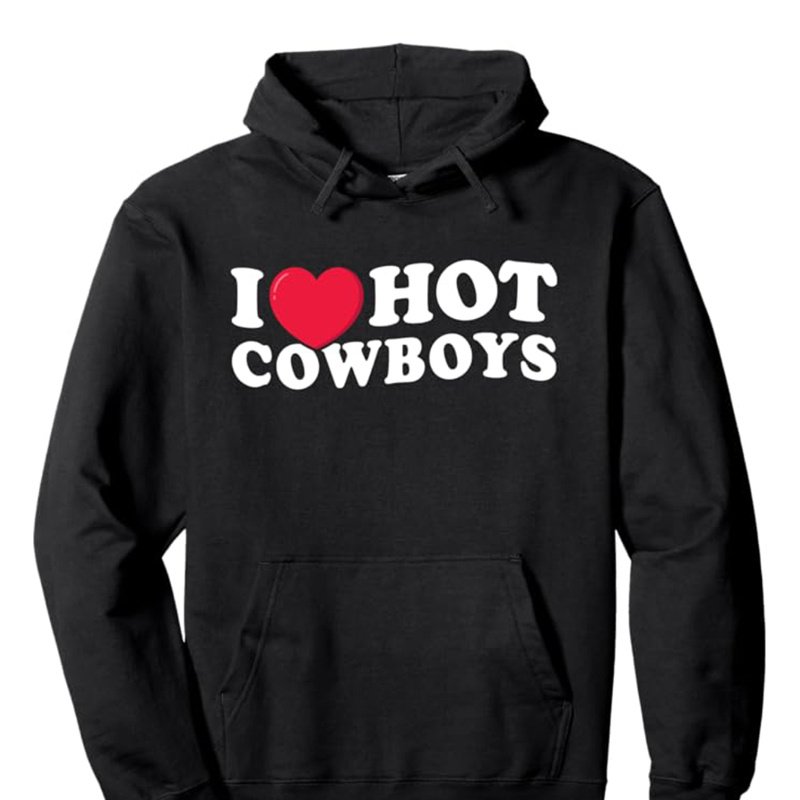 

Western Cowboy Print Men's Simple Style Warm Pullover Round Neck Hoodies With Kangaroo Pocket Long Sleeve Hooded Sweatshirt Loose Casual Top For Autumn Winter Men's Clothing As Gifts