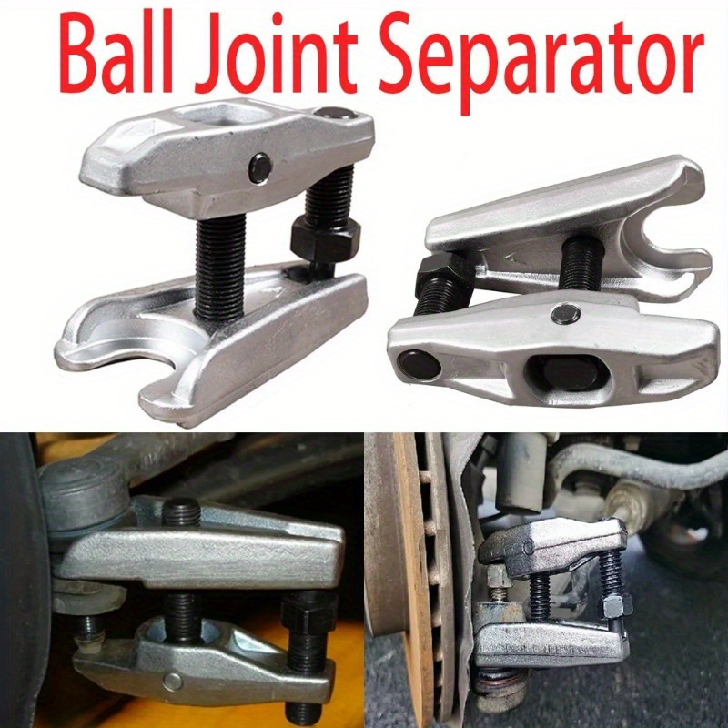 

Ball Joint Puller Tool, 19mm/32mm - Adjustable Car Steering System Separator, Alloy Construction, Silvery