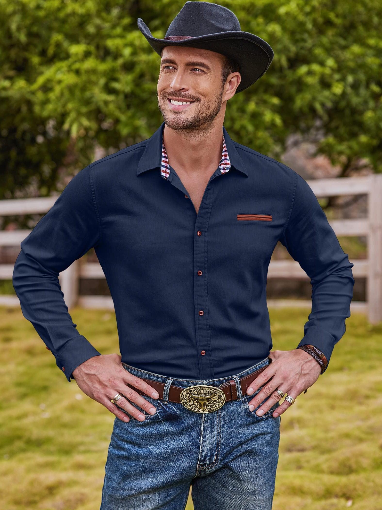 chinese dress ladies Hooey Men's Sol Long Sleeve Pearl Snap Western Shirt main image 0