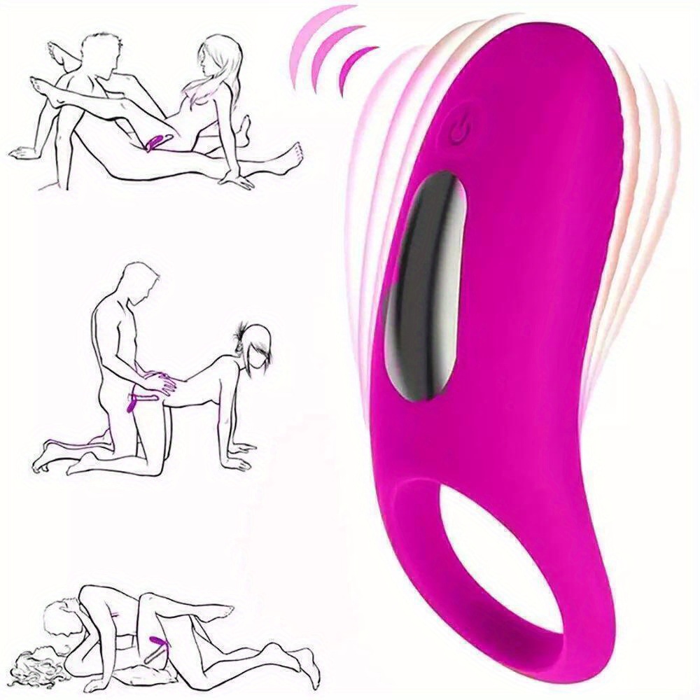 couple vibrator g spot massager cock ring adult toys for women men 0