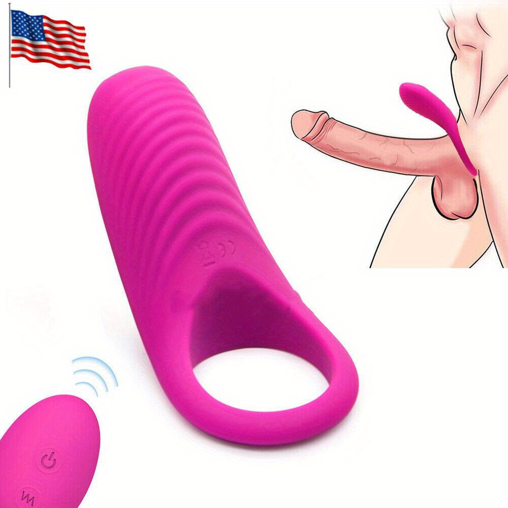 couple vibrator g spot massager cock ring adult toys for women men 2