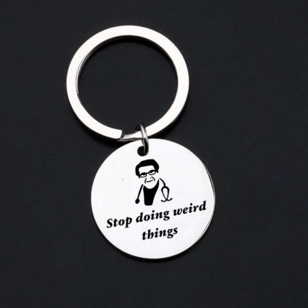 

Inspirational Weight Loss Keychain - Stainless Steel, - Perfect Gift For