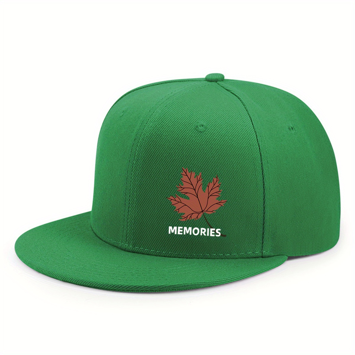 TEMU Spring And Summer Fashion Versatile Casual Flat Brimmed Hat Out Street Trend Hip-hop Style Unisex Hat