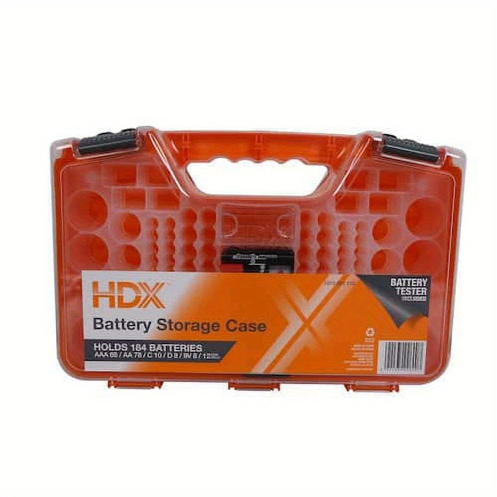 

Hdx Household Battery Organizer Case