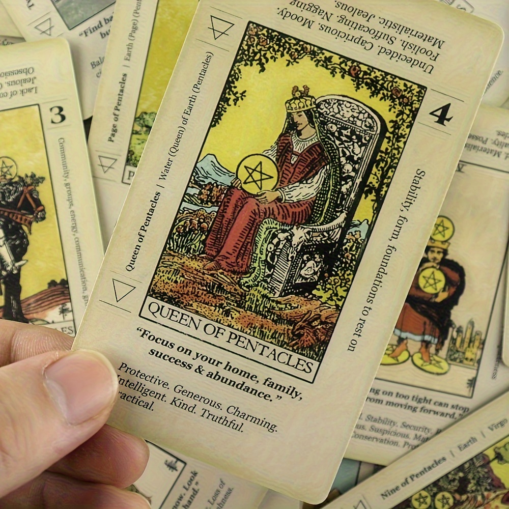 meaning tarot for beginners 78   with pdf guide game gift   party card   for halloween christmas thanksgiving parties   and spiritual exploration