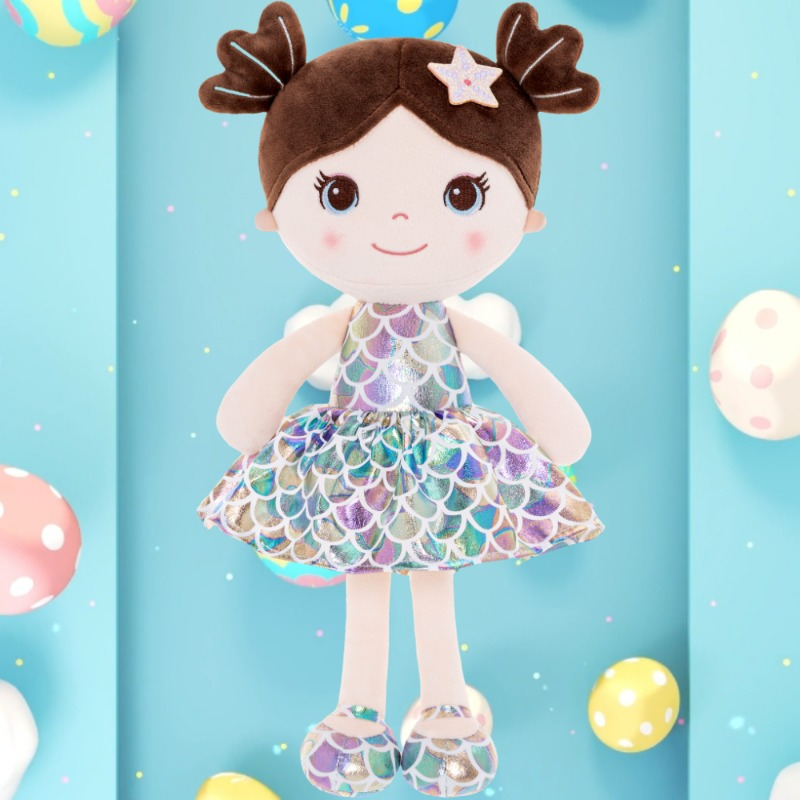 

Cute Interactive Plush Toy Doll For Kids And Fashionable Girls, Shaped Like A With Stars