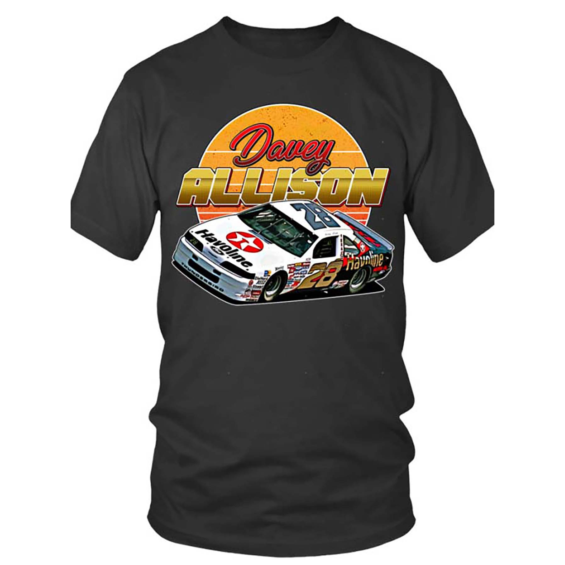 

1989 Nascar 1980s Vintage Da089 22857 Funny Men's Short Sleeve Graphic T-shirt Collection Black