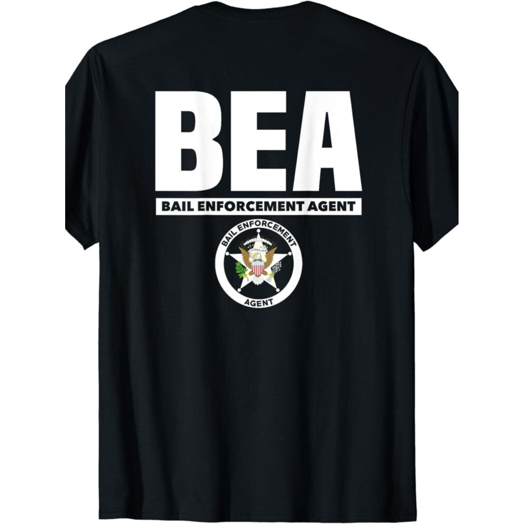 

1pc Bail Executive Agent Badge Hunter T-shirt