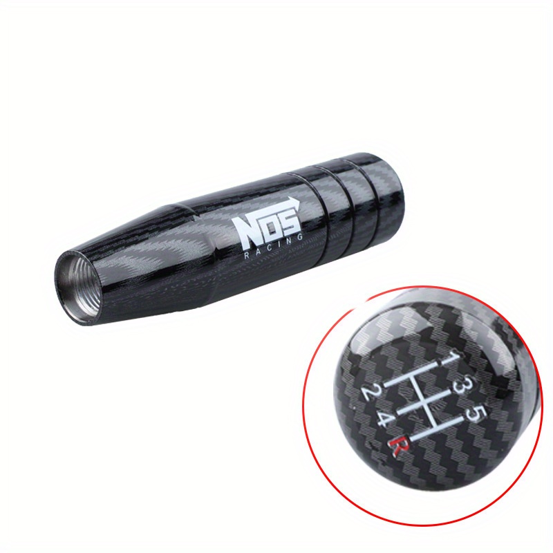 

13cm Universal Jdm Carbon Fiber Aluminum Manual Gear Stick Shift Knob Shifter