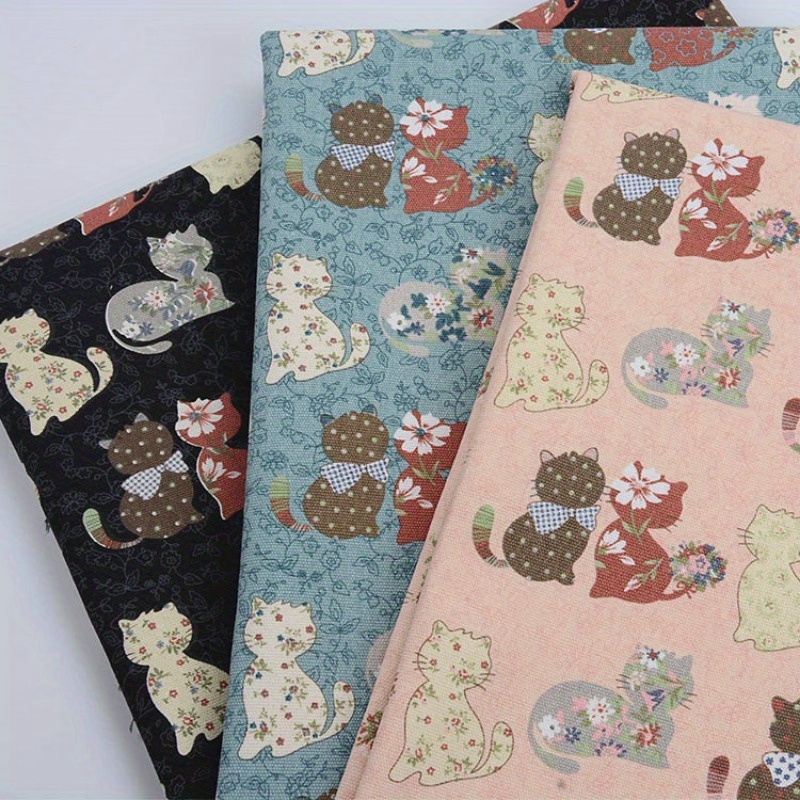 

Cat Linen - For Diy Sofa Covers, Tablecloths, Curtains, & Cushions