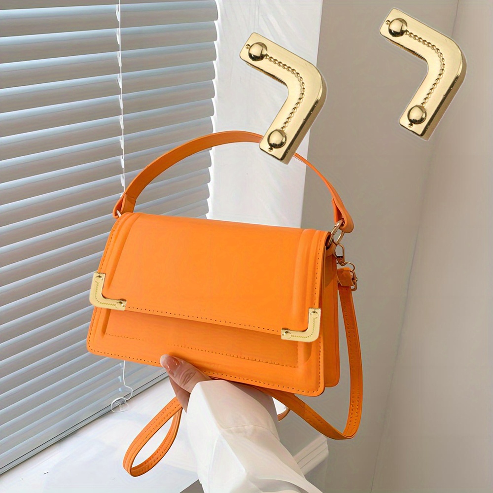 

Hardware Accessories Bag Edge Buckle, Bag Leather Decorative Corners、halloween, Easter, Christmas Gifts