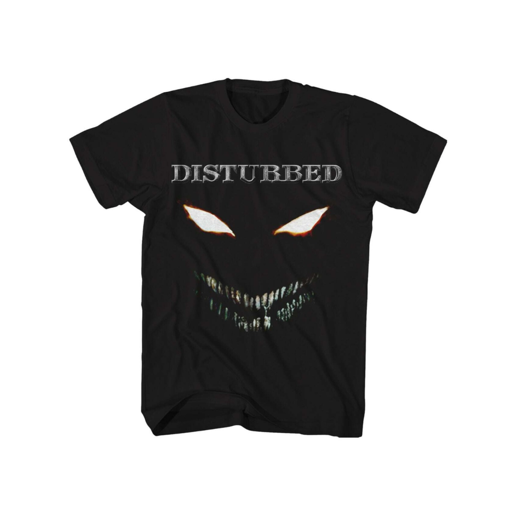 

Disturbed That Face T-shirt Men's Genuine Rock Music Concert T-shirt Black