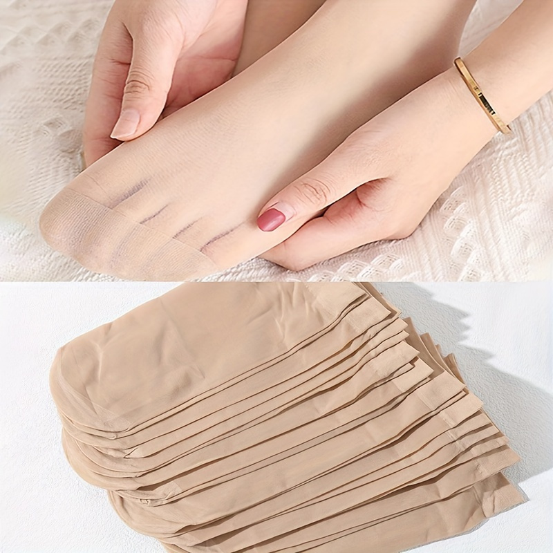 

10pcs For Women - & Stretchy Mid- Stockings, Polyester