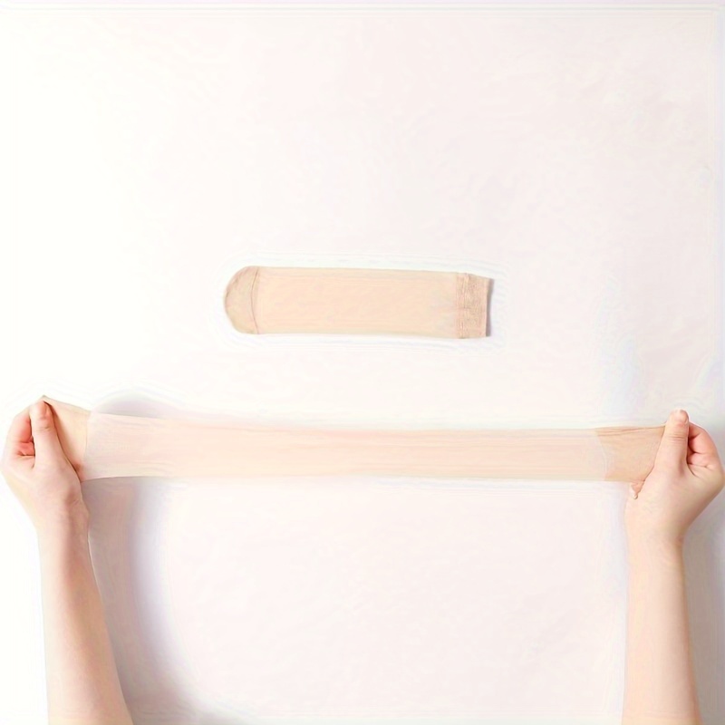 10 Pairs Women's Sheer Mid-Calf Socks - Breathable Stretch Comfort, Elegant Solid Color Design for Everyday & Formal Wear, Comfortable Hosiery, Smooth Texture Fabric