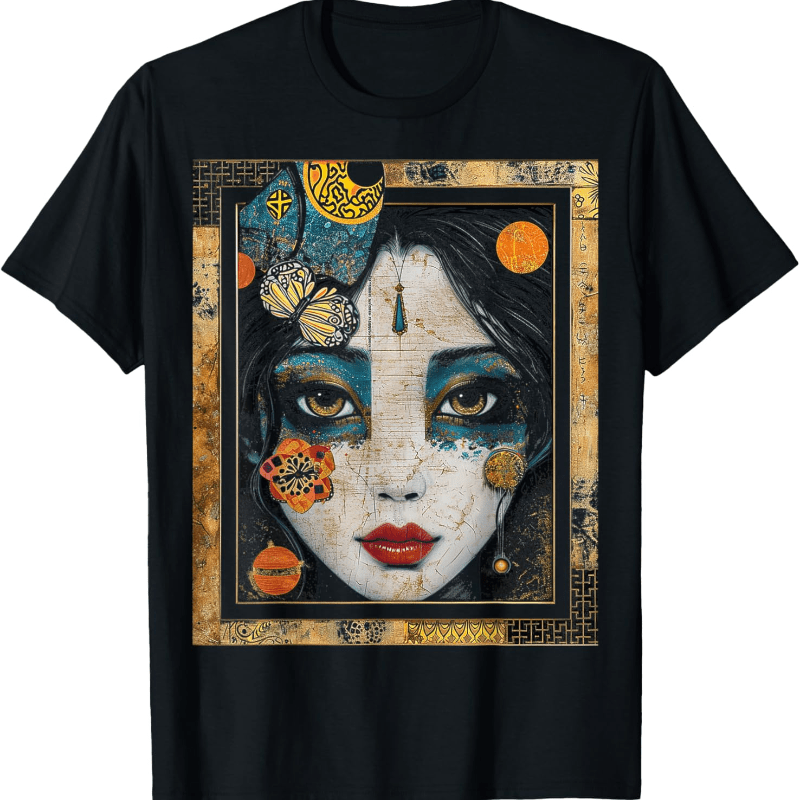 

Anime Women Art Graphic Girl Colorful -shirt