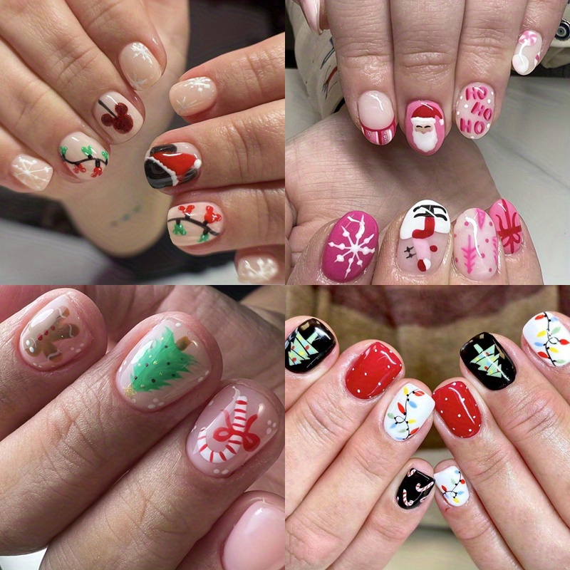 ネイルチップ・付け爪 EVER NAIL Xmas No.004 Xmas No.004