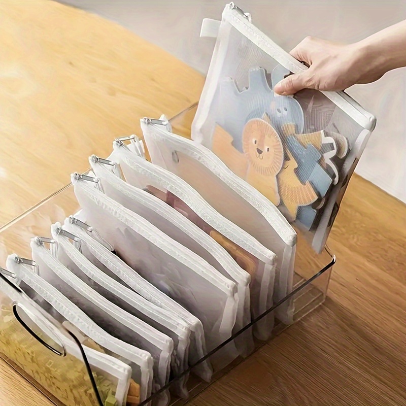 

6pcs A5 - File For & Office Supplies, Pen Organizer