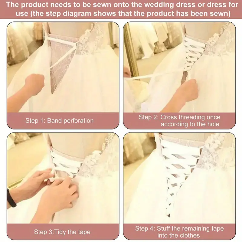 how to sew a corset into a wedding dress How to Put a Corset Back in a Wedding Dress